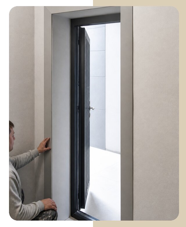 Отделка откосов входной двери в Топках по цене от 5978 р. | ДвериЛегко-Тпк